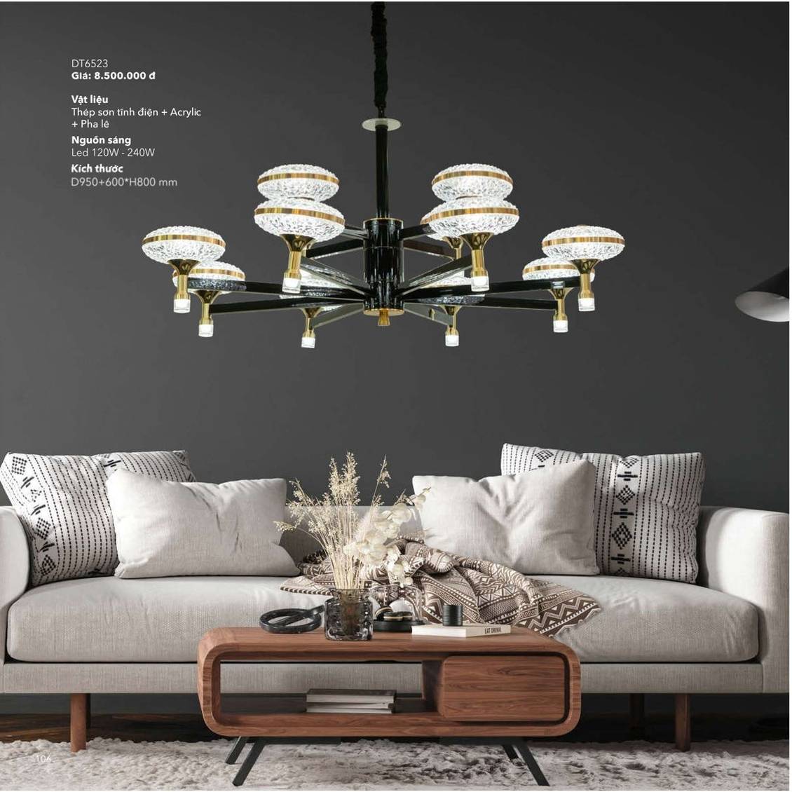 Đèn trang trí ZEMBA Lighting Catalogue và Bảng giá mới nhất /Page 